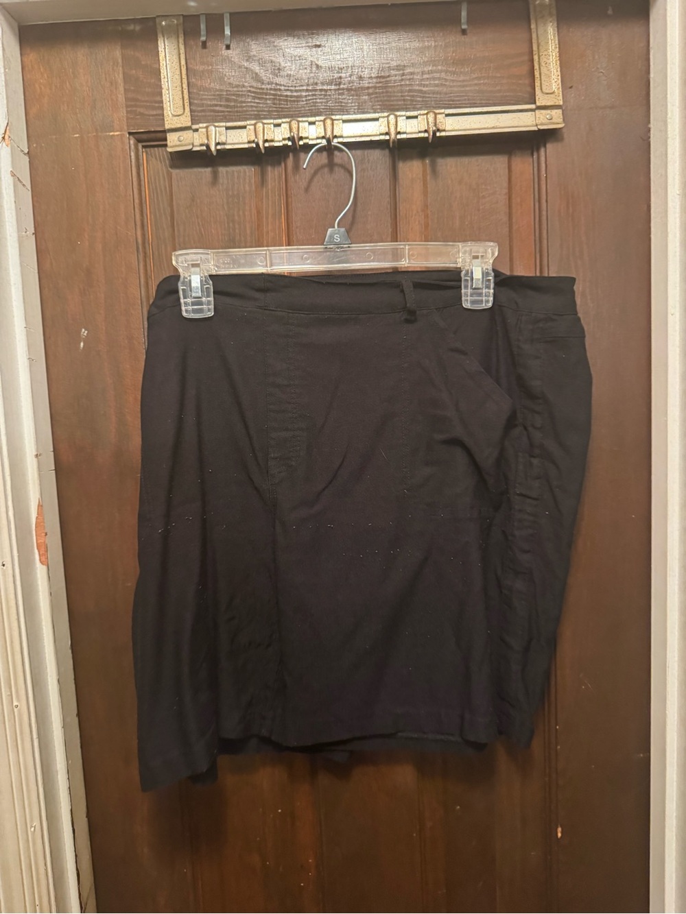 Women’s Size 2X Classic Black Women's Shorts- Versatile Everyday Style